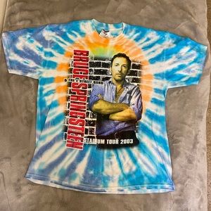 Vintage 2003 Bruce Springsteen Stadium Tour Giants Stadium T Shirt
